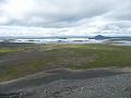 P1040588- Vue du lac Myvatn depuis le cratere Hverfjall
